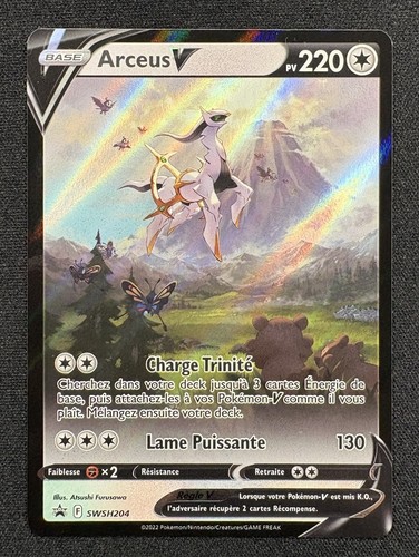 Carte pokémon arceus v fa - :,