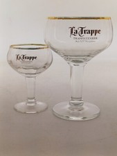 LOT DE 2 VERRES A BIERE LA