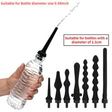 Shower Enema System Vaginal Anal Cleaner Wash Colon Douche Nozzle Cleaning 9"