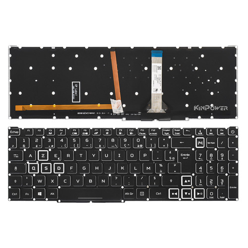 Clavier azerty français pour - clavier,