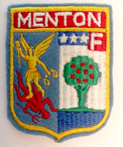 écusson menton - Écusson,