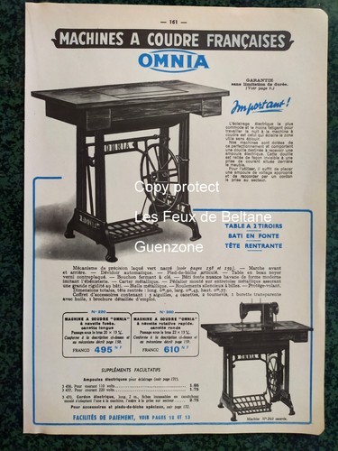 Machine coudre omnia - machine, a