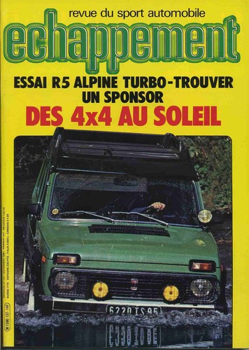 Echappement 157 1981 r5 - n°157, 11/1981