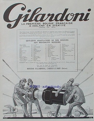 Publicite gilardoni - publicite, la
