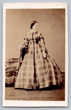 CDV 1860 Princess Lichnowsky born of Croy & Salm-Salm nobility Photo Adel Foto
