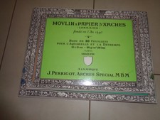 Movlin A Papier Arches Watercolor Block Lot of 3 Different Sizes