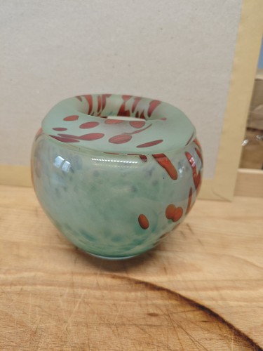 Vase boule octogonal