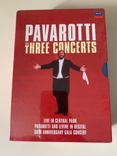 Pavarotti - The Three Concerts : Live In Central Park/ 3 DVD, NEUF SOUS BLISTER