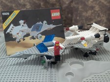 Vintage 1981 LEGO SPACE 6929 STARFLEET VOYAGER 100% COMPLET + NOTICE Espace