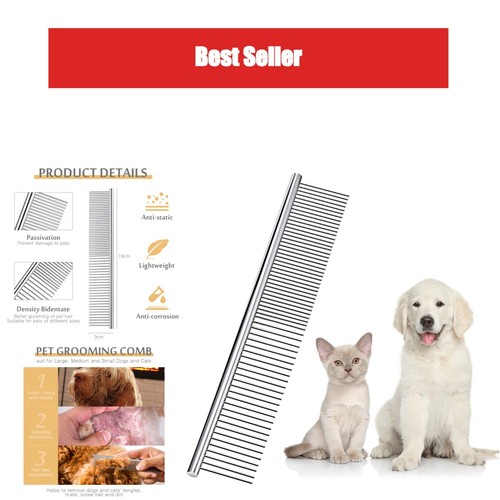 Boao peigne toilettage acier - peigne,