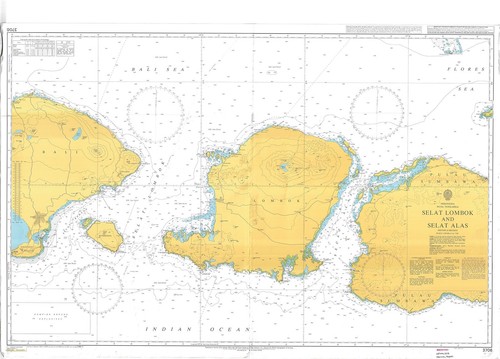 Carte marine admiralty 3706 - marine,