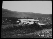 WASHING WOOL ON THE TOISE RIVER SOUTH AFRICA C1914 Magic Lantern Slide PHOTO
