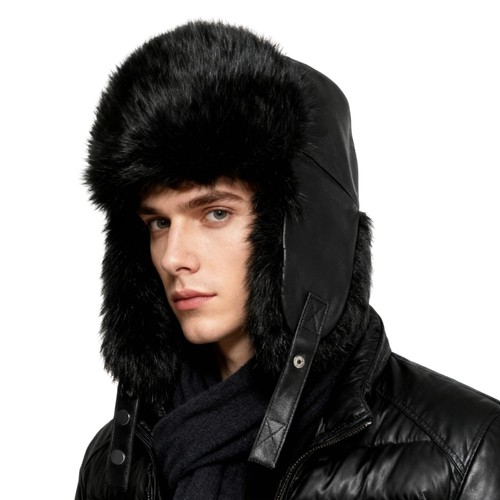 Homme chapka russe - homme, fausse