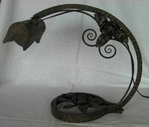 Ancienne lampe bureau art - bureau,