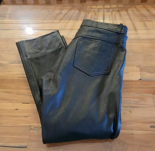 Pantalon cuir homme - pantalon,