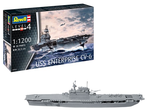 Revell uss enterprise - revell, cv-6