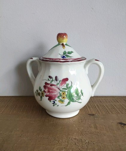 Sucrier faience luneville - en,