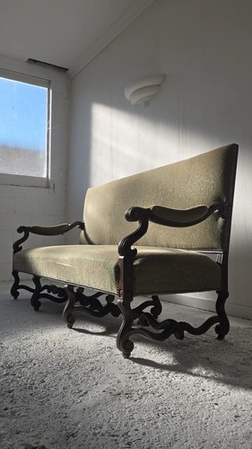 Banquette xixe style louis - banquette,