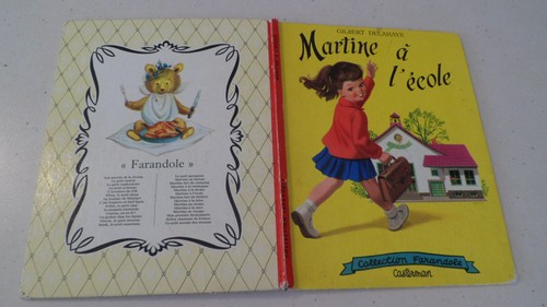 Ancien livre martine ecole - livre, a