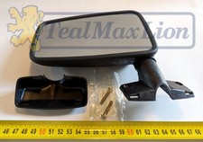 Rétroviseur extérieur gauche noir (glace plane) Peugeot 104 M1982->