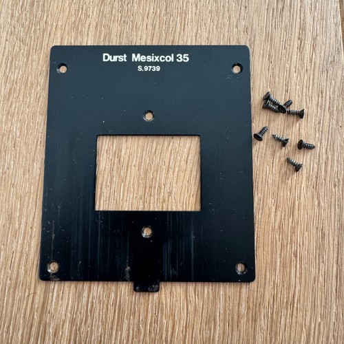 Plaque métal durst - plaque,