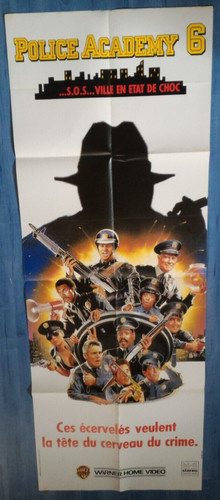 Police academy affiche - police,