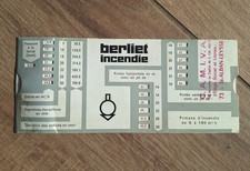 BERLIET INCENDIE POMPIERS