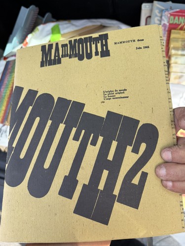 Lot revues mammouth 1965 - 2,