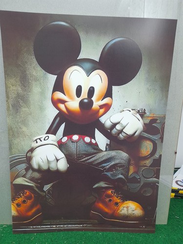 Mickey art affiche - art,