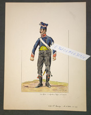 Ernest Fort  Grande aquarelle