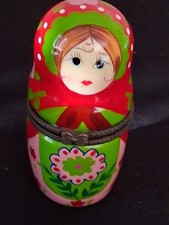 Matriochka Russe en porcelaine