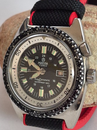 Montre vintage mortima world - montre,
