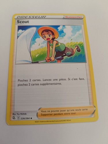 Carte pokémon scout - pokémon,