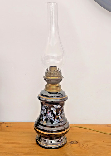 Ancienne lampe petrole xixe - a,