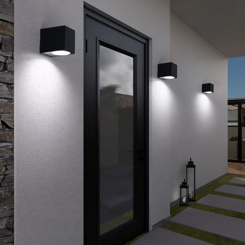 3er set eclairage mural porte - 3er,
