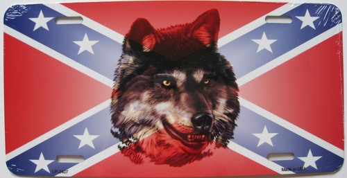 Plaque auto usa - , wolf