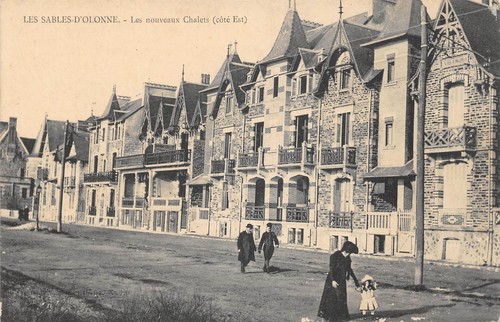 Cpa les sables - sables, /