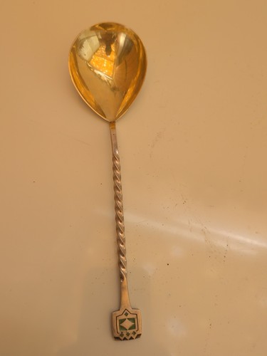 Cuillère argent russe - cuillère,
