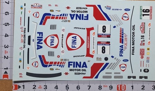 Decals ford sierra - 1/43,