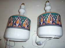 superbe paire de lampe en