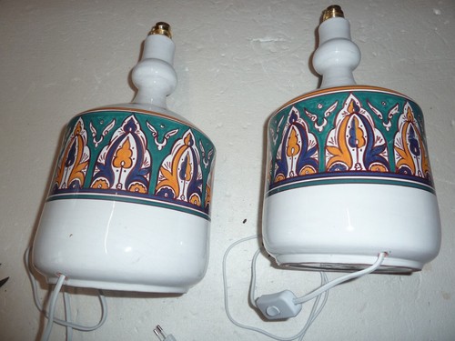 Superbe paire lampe - superbe,