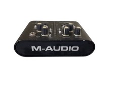 M-Audio M-Track Plus 2-Channel Portable USB Audio MIDI Interface (No Cords/Cable