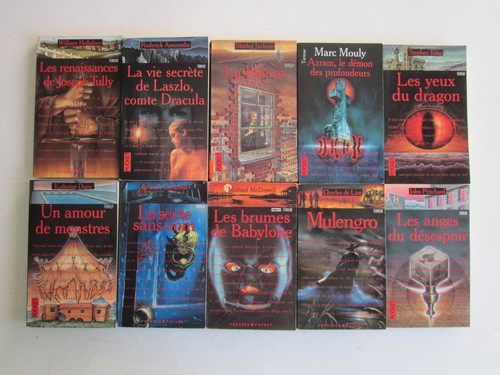 Lot livres terreur - lot,
