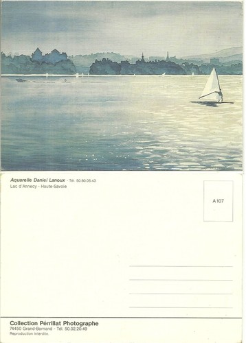 Carte postale planche a - carte,
