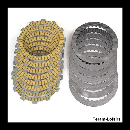 Kit disques garnis lisses - disques,