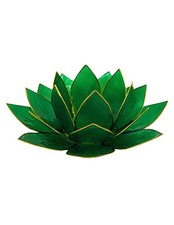 Bougeoir Fleur de Lotus 4ème Chakra | Chakra du Cœ