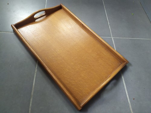 Ancien plateau serviteur - plateau, en