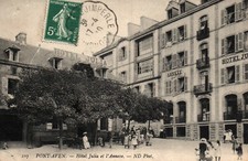 Old postcard 29 - Pont-Aven (Finistère) - 107. Hotel Julia et l'Annexe