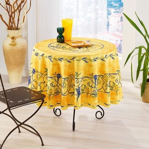 Nappe ronde anti - , sans