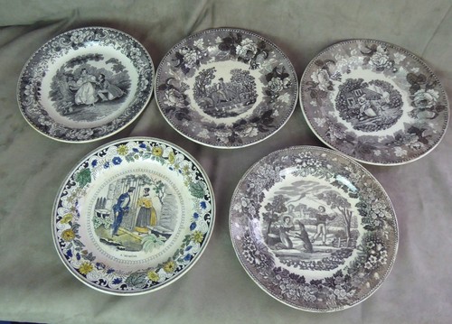 Collection assiettes à - 5,